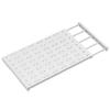 White Expandable Divider For Wardrobe Kitchen Bathroom Punch-Free Retractable Multi-Layer Storage Organizer