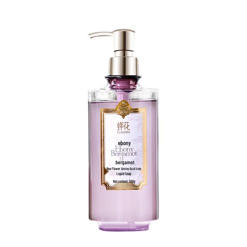 BEEFLOWER Ebony Bergamot Amino Acid Liquid Soap 500g