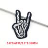 10ks výšivky Rock Band, Punkové nášivky na oblečení, Samolepky, Nažehlovací nášivky pro oblečení, Aplikace, Bunda, Džíny, Pruhy