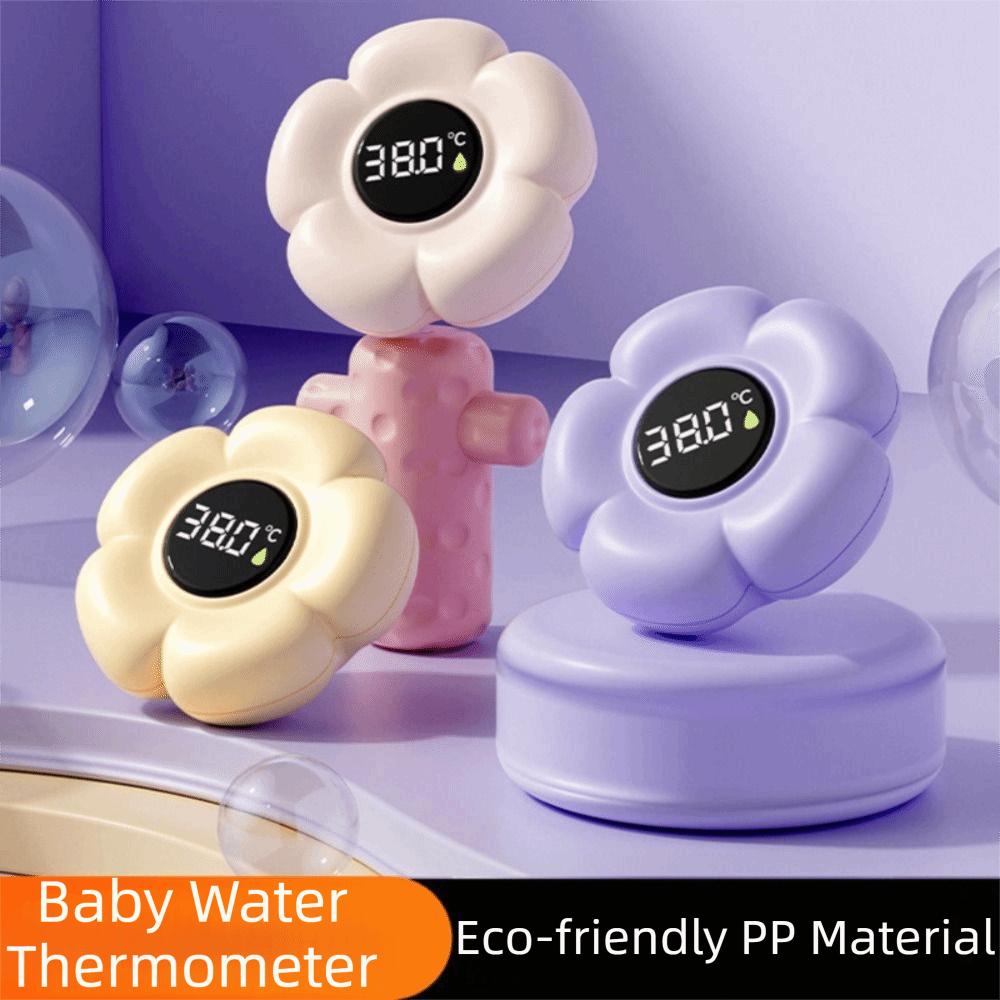Three-color Reminder Digital Water Temperature Meter Infant Bath Floating Toy  Bathtub Use