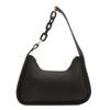Simple 2025 New Solid Color Small Fresh Fashionable Popular Commuter Retro Chain Single Shoulder Portable Underarm Women's Bag