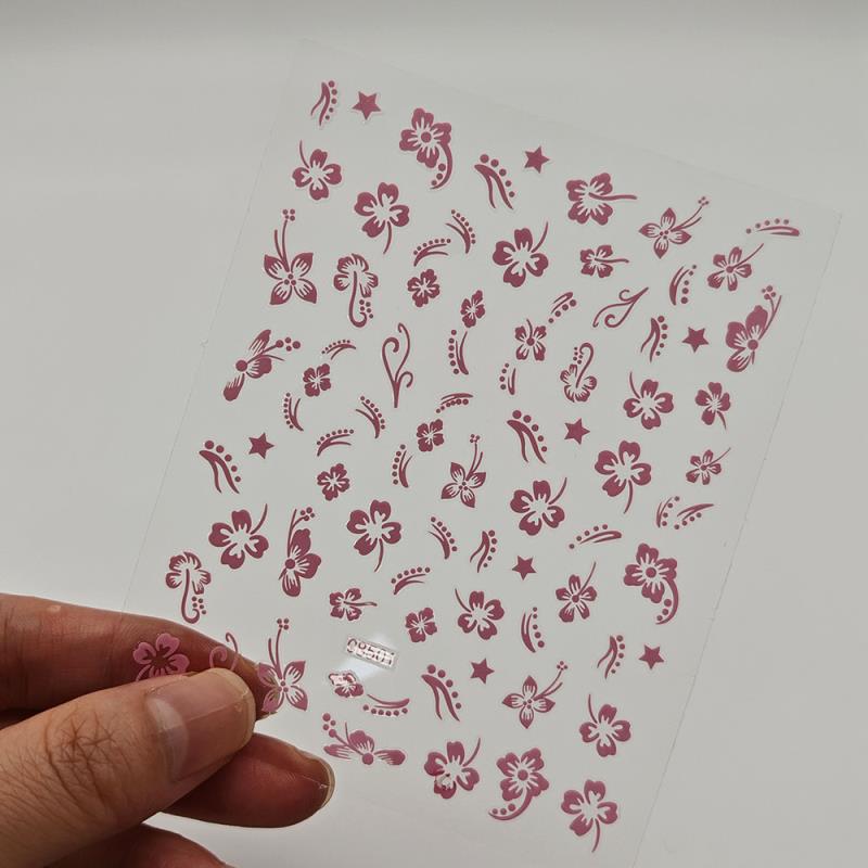 1pc Ocean Nail Art Stickers 5D Summer Starfish Seashell Nail Decals Decoration Y2K Embossed Nail Art Supplies Manicure Slider