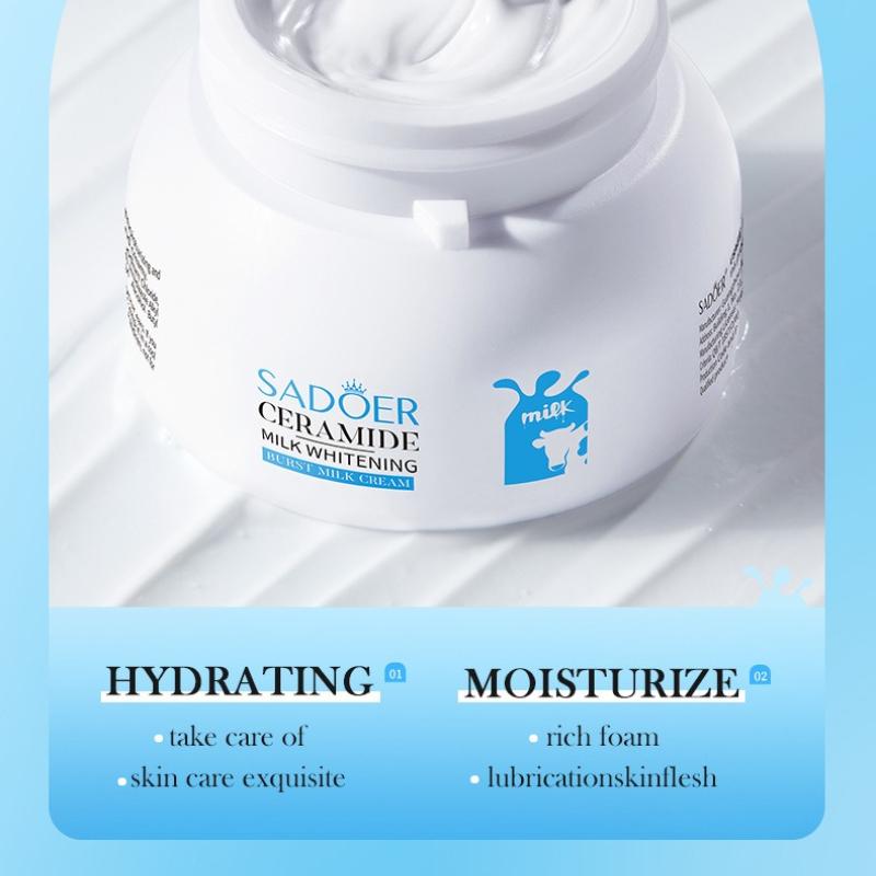 Popular Milk Cream 120g SADOER Milk Hydrating Moisturizing Moisturizing Cream