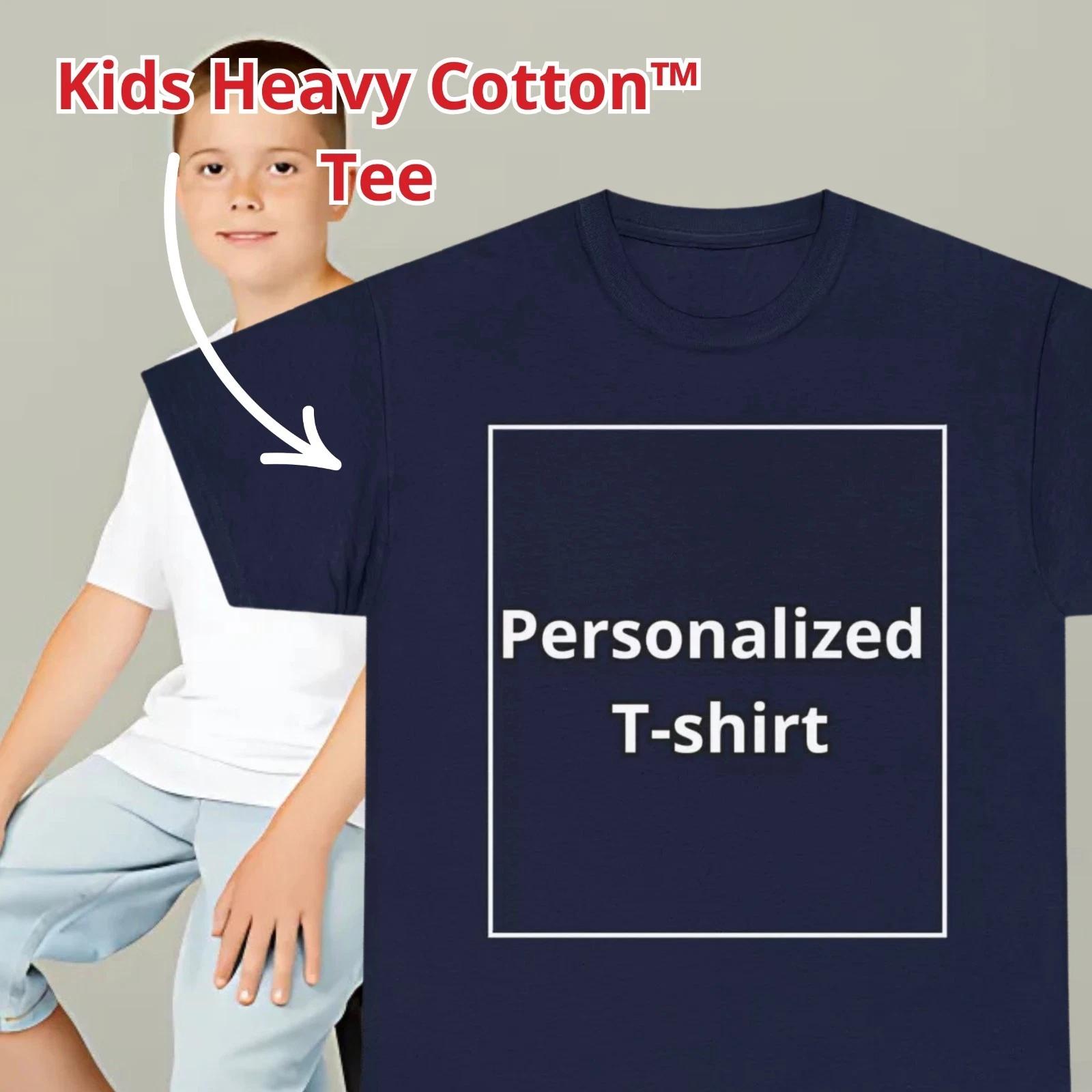 

Personalized Young Boy Girl T Shirt, Manga, Anime Kids Heavy Cotton™ Custom Tee M