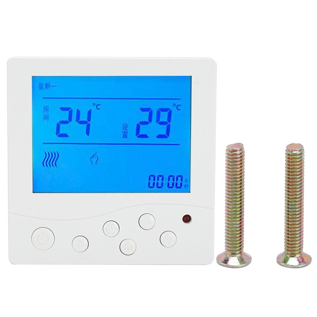 8802RH Digital Thermostat LCD Display Water Heating Temperature Controller 5 Celsius 45 Celsius  AC220V
