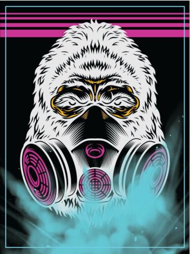 

Gorilla Mask Vintage Retro Metal SignAluminum 20x30cm（7.8x11.8inch）