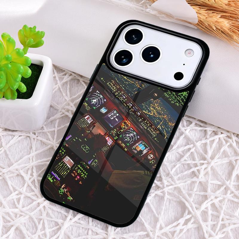 Travel Pilot Shockproof Phone Case for iPhone 17 Air 16e 15 11 12 14 13 Pro Max Cover Coque