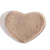 40x30cm Shower Nonslip Soft Floor Bath Rug Heart Mat Flannel Carpet Memory Foam