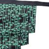Edoten Etchu Fundoshi Made In Stylish Japanese Tenugui One Size Fits Bamboo Design (Loincloth) Japan, 100% Cotton, Pattern, Men's, All, (Black Cord)