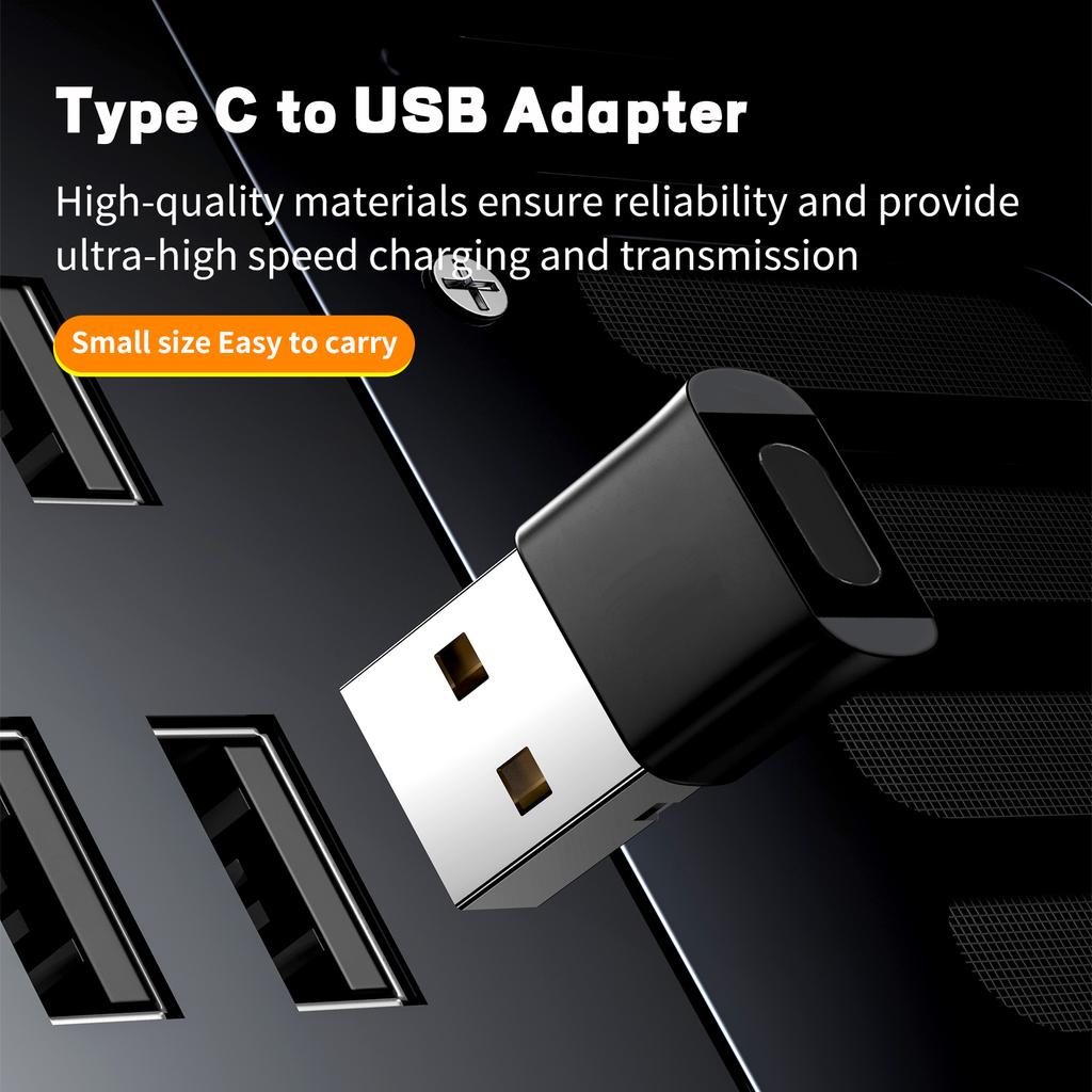 USB C Male To USB 3.0 Female Adapter Card Reader,  Compatible With Without Battery, Smartphone Android Phone Tablet