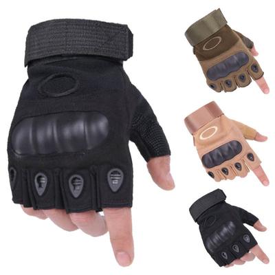 Guantes Tácticos de Medio Dedo para Hombre Ejército Militar Combate Airsoft Tiro Paintball