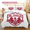 NK Triglav Kranj Pattern Bedding Quilt Set  Home Decoration  Gift (1 * duvet cover + 2 * pillowcase  without core).xwn