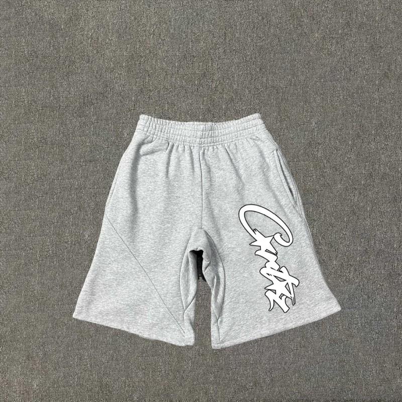 Cort Short Devil Island Print Shorts Mens Hip Hop Skate Casual Sweatpants Trendy Streetwear