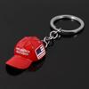 1pc Red Hat Men's Hip Hop Keychain, Fashion Player Cool Keychain Accessories Gift for Daily Wear