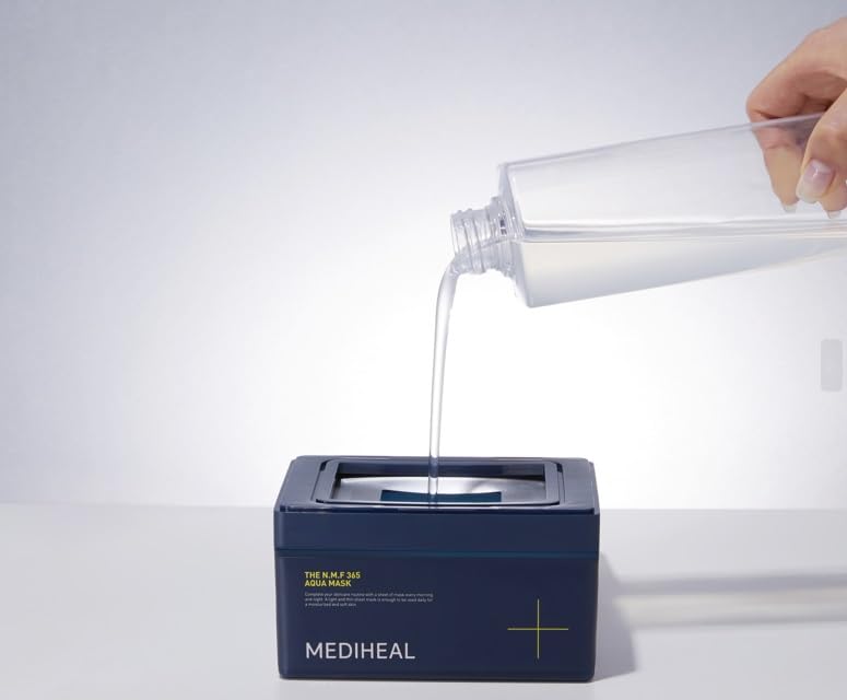 MEDIHEAL THE 365 Aqua Büyük Günlük Cilt Dengeleyici 30'lu Kağıt Maske N.M.F Maskesi, Kapasite, Kullanım, Bakım,