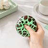 Portable Stress Toy Wax Cracking Ball Squeeze Toy, Crispy Chocolate Relief Slow Rising Fidget with Crackable Texture, Party Favors