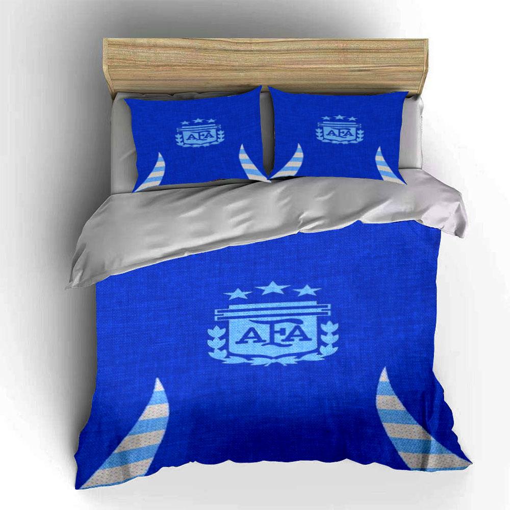 Blue background, AFA emblem. Bedding sets Duvet cover sets Duvet covers Pillowcases(1*Duvet Cover 2*Pillowcases without duvet insert)