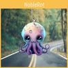 Cute Acrylic 2d Octopus Car Decoration Hanging Pendant For Christmas Tree Backpack Keychain