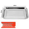 304 Stainless Steel Rectangular Serving Tray