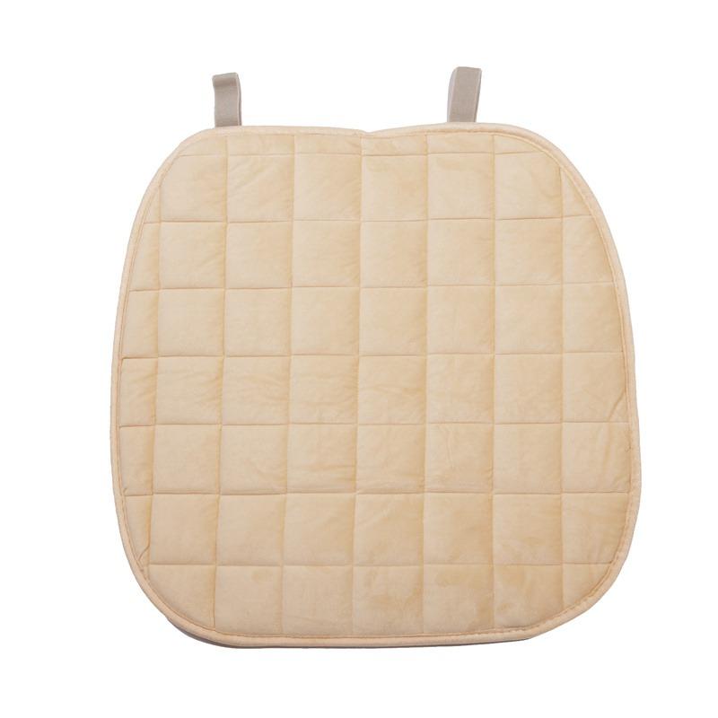 1PC Flocking Cloth Car Seat Cover Protector Universal Front Rear Warm Warm Car Seat Cushion Protector Pad Mat with for Suv Truck