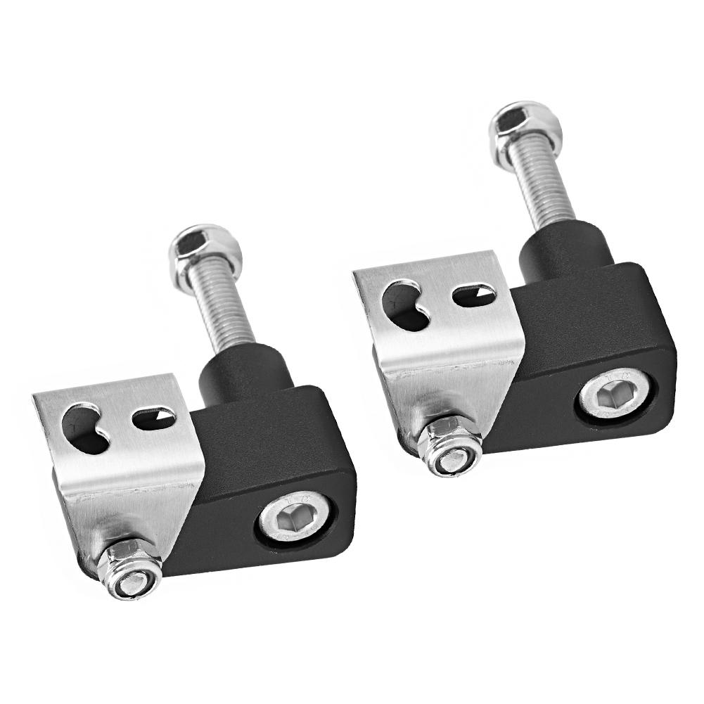 2 Stück Aluminiumlegierung Schwarz Motorrad Modifizierte LED-Scheinwerfer Halterung für Xciting 250 300