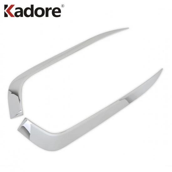 Fog Light Cover Trim For Honda Civic 2016 2017 2018 Sedan Chrome Front Rear Fog Lamp Eyebrow Bumper Lid Eyelid Trims Car Styling