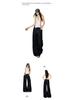 Spring 2026 Women's American Fashion Wide-Leg Jeans - Mid-Waist, Drapey, Slimming, Comfortable, Trendy, Floor-Length.