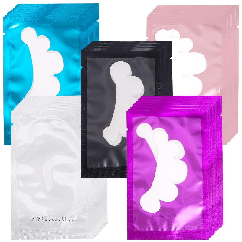 100Pcs Hydrogel Patches Under Eye Pads Tools Grafting Eyelash Under Eye Pads Eyelashes Extension Cloud Shape Eyelash Stickers