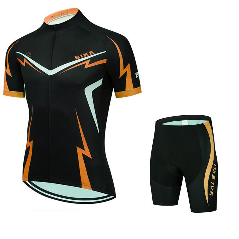 2026 Bicycle Suit Summer New Short Sleeve Cycling Suit Men's Suit Riding