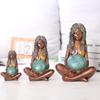 Mother Earth Statue Resin Art Gaia Goddess Sculpture for Mother Day Gift Home Decor