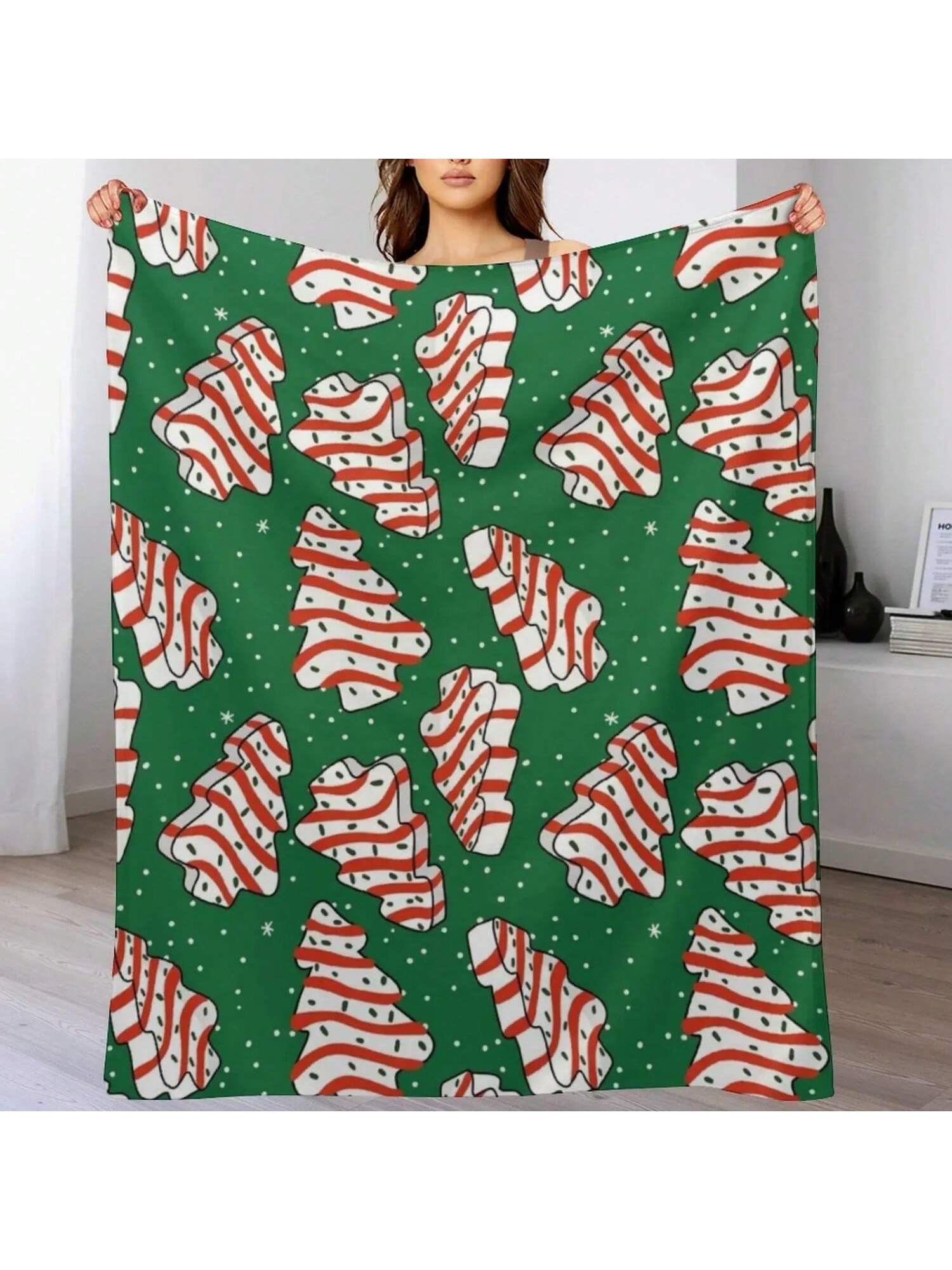 

Торт-закуска «Рождественская елка» Зеленый плед Идеи подарков на День святого Валентина Манга Пледы И Самые мягкие пледы 75X95CM серый