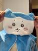 Chiikawa Usagi Hachi Hooded Cloak Blanket Shawl Cape for Lazy Days