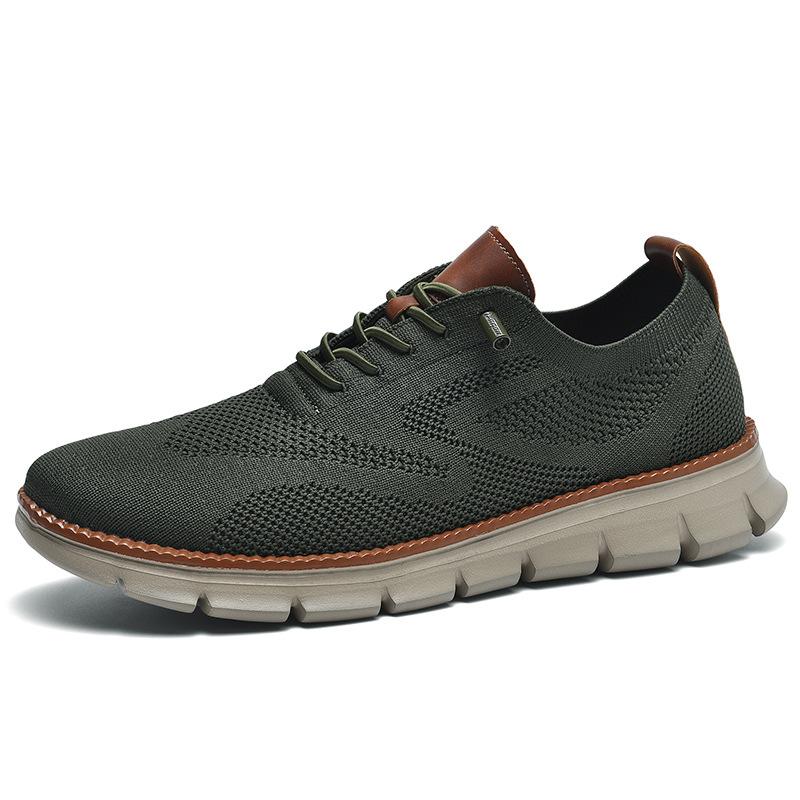 

New British Style Men s Shoes, Breathable Sports Shoes for Spring and Summer, Casual and Fashionable Versatile Shoes 48