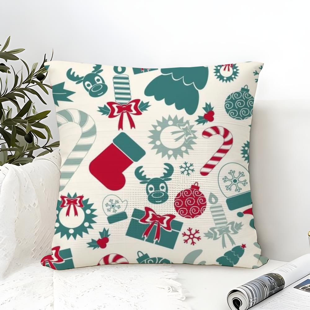 Striped Painted Color Print Pattern Pillow Case Linen Pillow Case Sofa Home Decor Cushion Cover Cushion Cove