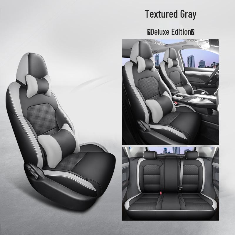 Universal Full Leather Car Seat Cushion for Bin Yue - Four Seasons, Five-Seater