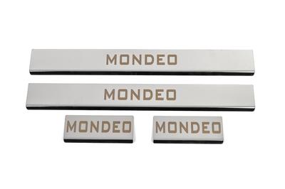 Door Sill Trim (4 Pcs, Stainless Steel) for Ford Mondeo 2014-2022