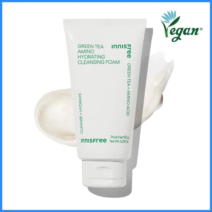 INNISFREE Green Tea Amino Hydrating Cleansing Foam 150g Cleansing Foam 150g