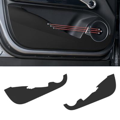 4 peças de película protetora de couro para porta de carro anti-chute para BYD Atto 3 EV Yuan Plus 2024 2024 adesivos protetores acessórios interiores