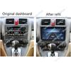 Car Stereo Fascia For Honda CRV CR-V 2007-2011 9 Inch Android Head Unit Dash Frame Trim Kit