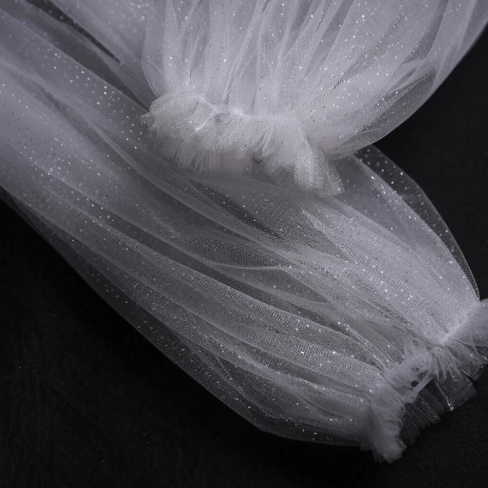 Elastic Cuff Bridal Sleeves Detachable Wedding Arm Sleeves Elegant Wedding Gloves Wedding