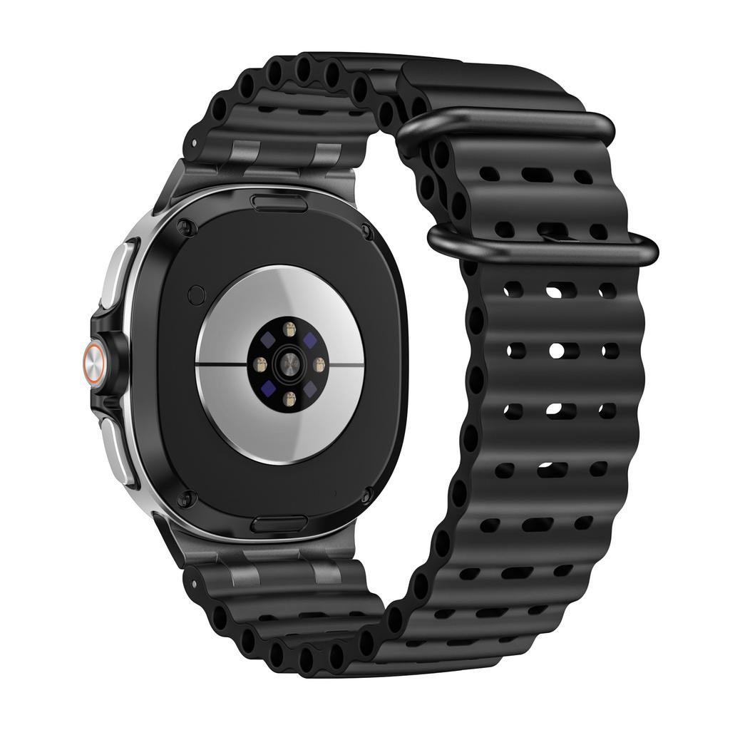 Ocean Silicone Band for Samsung Galaxy Watch 8 Classic 46mm Correa Breathable Sport Strap for Samsung Galaxy Watch 8 44mm 40mm