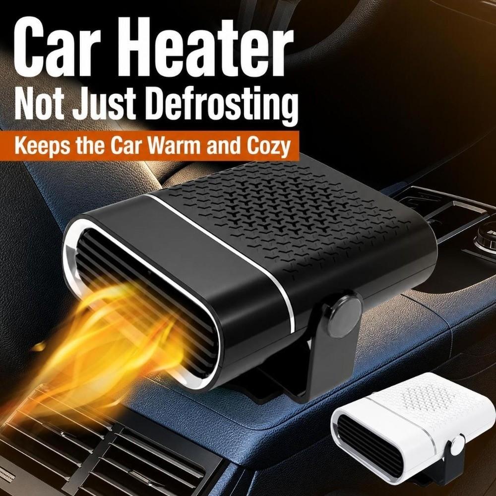 Heating and Fan Modes Car Heater Fan Plastic Car Demister Fan Vehicle Heater Fan Vehicle Interior