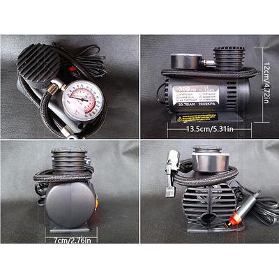 1 יחידה 12V 300psi משאבת אוויר ניידת לרכב צמיגים אביזרי רכב אוניברסליים כלי תיקון למכוניות צמיגי אופניים כדור