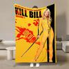 8 Size Classic Hot Movie Kill-Bill Flannel Blanket Home Sofa Lunch Break Blankets Children Student Blankets Nap Cover Kid Gift