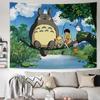 VIKAMA Totoro Tapestry Studio Ghibli Bedroom Wall Hanging Cozy Home Accent Adorable Dorm Gift Cute Living Room Artwork