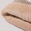 Knitted Hat Women's Stitching Antler Ear Protection Thick Warm Hat Women's Winter Wool Hat