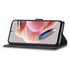 LC.IMEEKE For Xiaomi Redmi Note 12 4G Phone Wallet Case Calf Texture PU Leather Stand Phone Cover