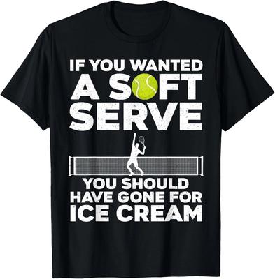 Cool Tennis Novelty for Men Women Boys Girls Tennis Players Gift Unisex T-Shirt