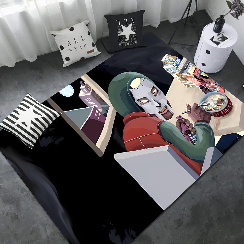 MF DOOM Room Mats Anti-slip Absorb Water Long Strip Cushion Bedroon Mat Welcome Doormat