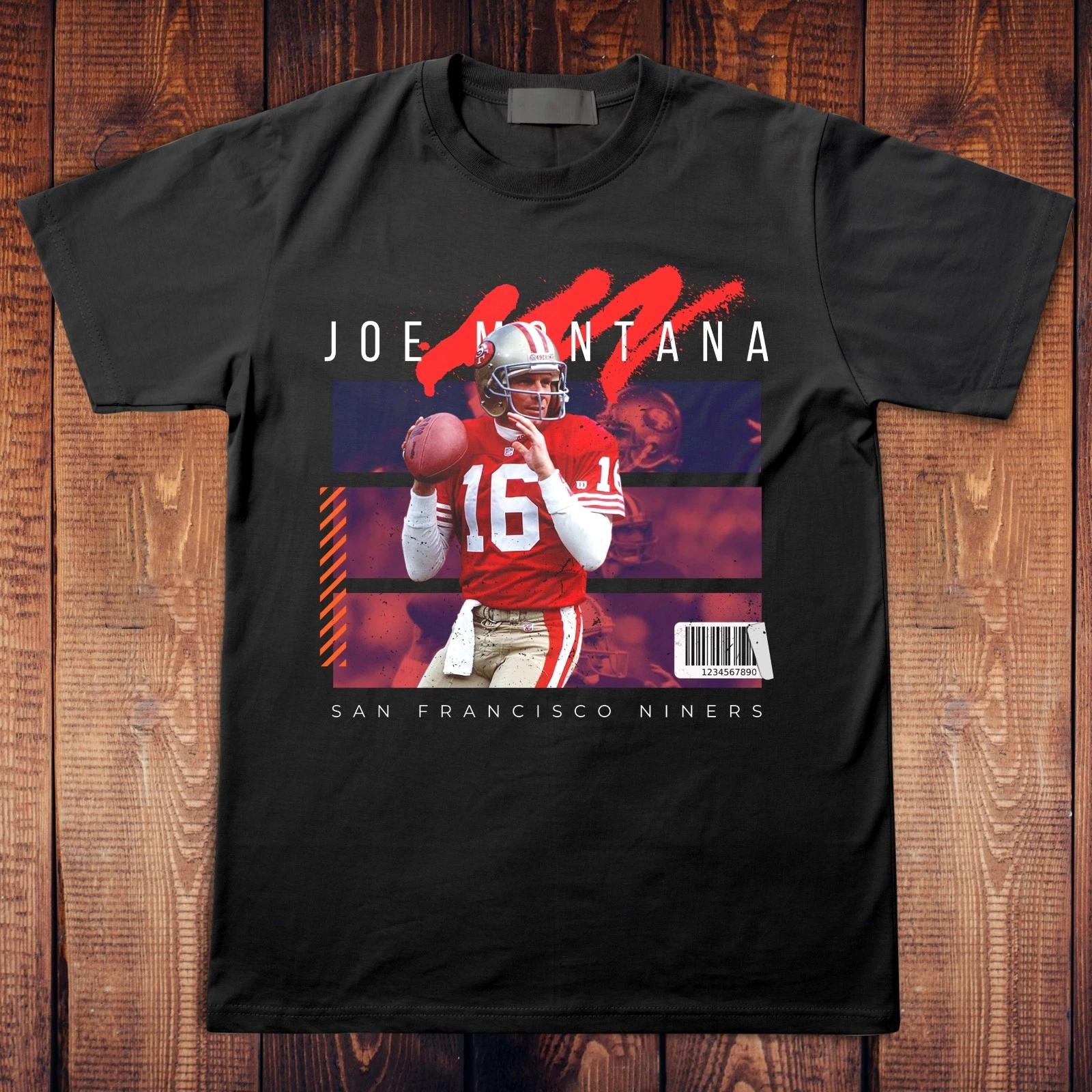 JOE MONTANA UNISEX T Shirt Niners Tee SF 49ers shirt S